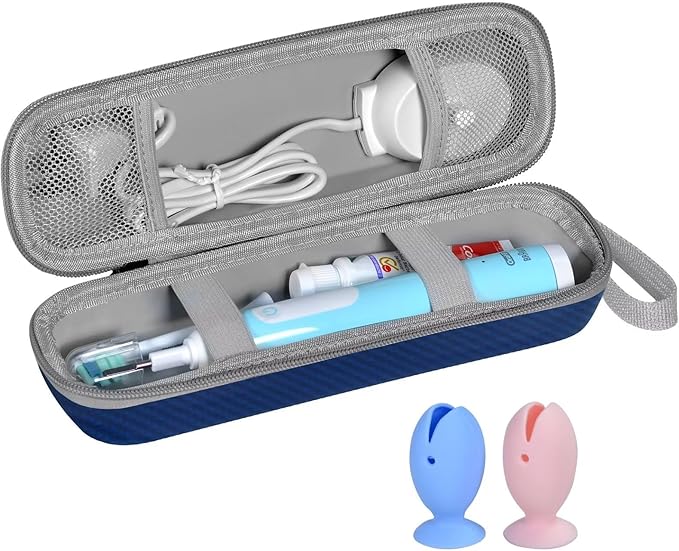 Travel Case for Oral-B/Oral-B Pro/Phlips Sonicare Electric Toothbrush