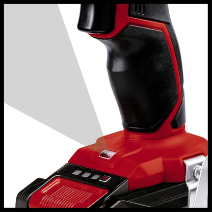 Einhell Power X-Change 44Nm Cordless Drill Driver With Battery And Charger - 18V, 3-in-1 Combi Drill, Hammer Drill And Screwdriver - With 22 Piece Drill Bit Set And Storage Case, Red/Black