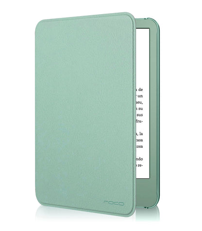 MoKo Case Fits 6" All-New Kindle (11th Generation-2024/2022 Release)& International Version, Lightweight Shell Cover with Auto Wake/Sleep for Kindle 2024/2022 11th Gen e-Reader, Agave Green
