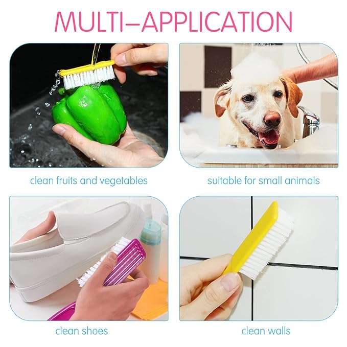 Patelai 15 Pieces Nail Brush Handle Grip