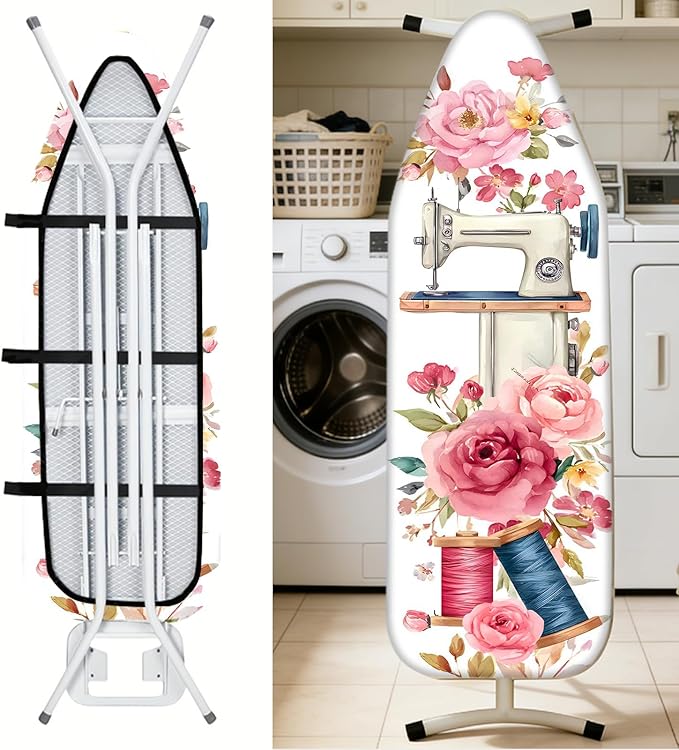 Nuxovilar Ironing Board Cover Needle Cotton 15x54 Inches | Ironing Board Cover
