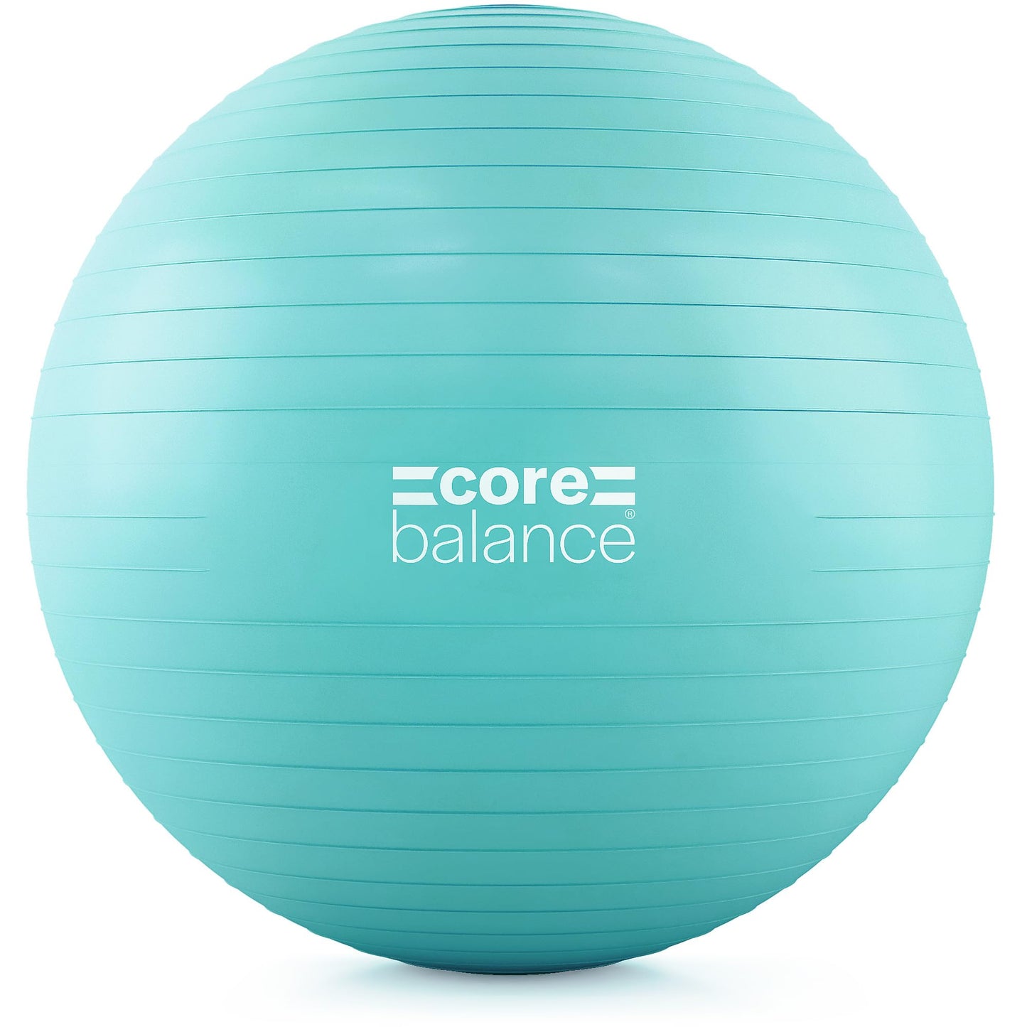 Core Balance Anti Burst Gym Ball, 45-85cm With Hand Pump (65cm, Teal)
