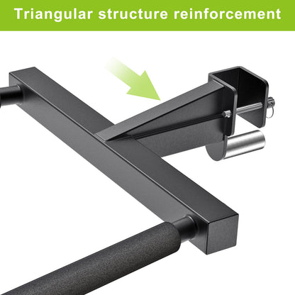 Kipika Y-Shaped Dip Bar for 2" x 2" Power Cage with 5/8" or 1" Hole - Dip Bar Attachments for Home Gym - Heavy Duty Power Rack Attachments - 2" x 2" Squat Rack Accessories for Strength Training