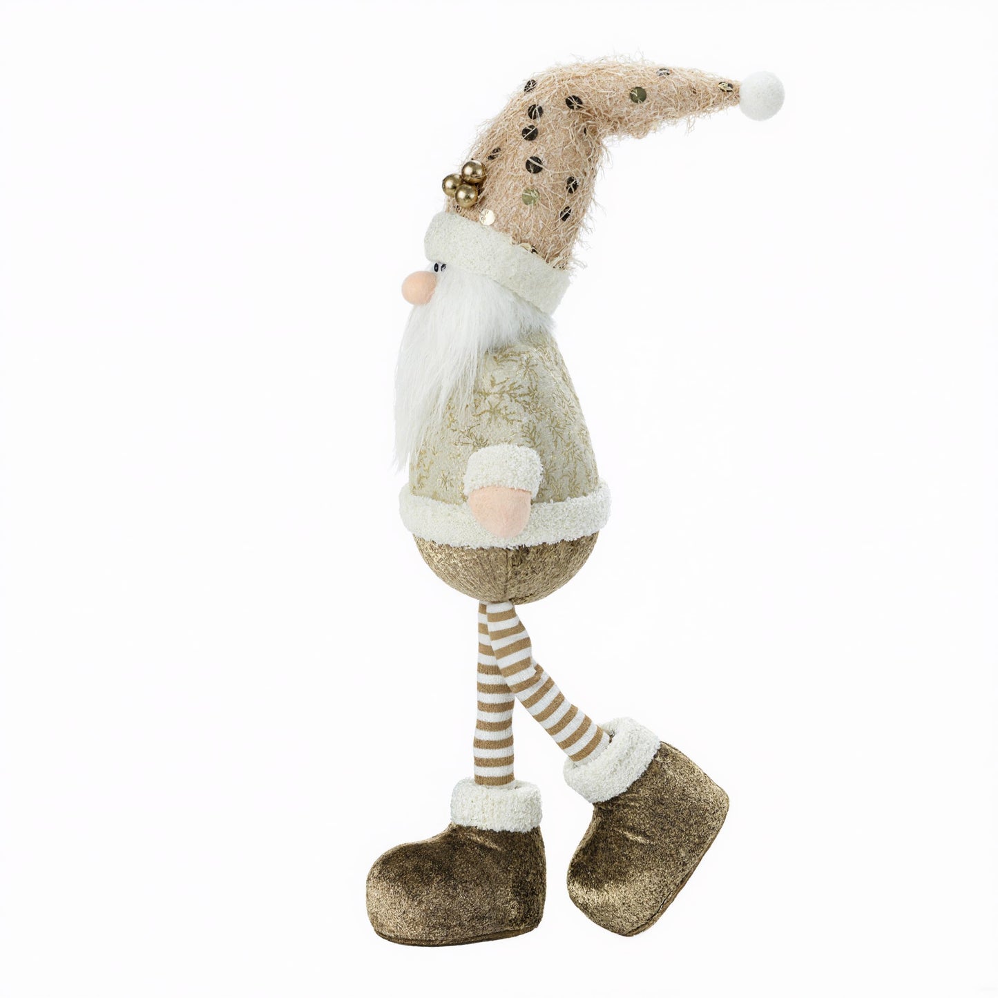 Starsouce Christmas Plush Decorations Xmas Festive Snowman Reindeer Santa Figurines Indoor Ornaments Mantel Fireplace Tabletop Tree Hanging Decoration Holiday Home Decor