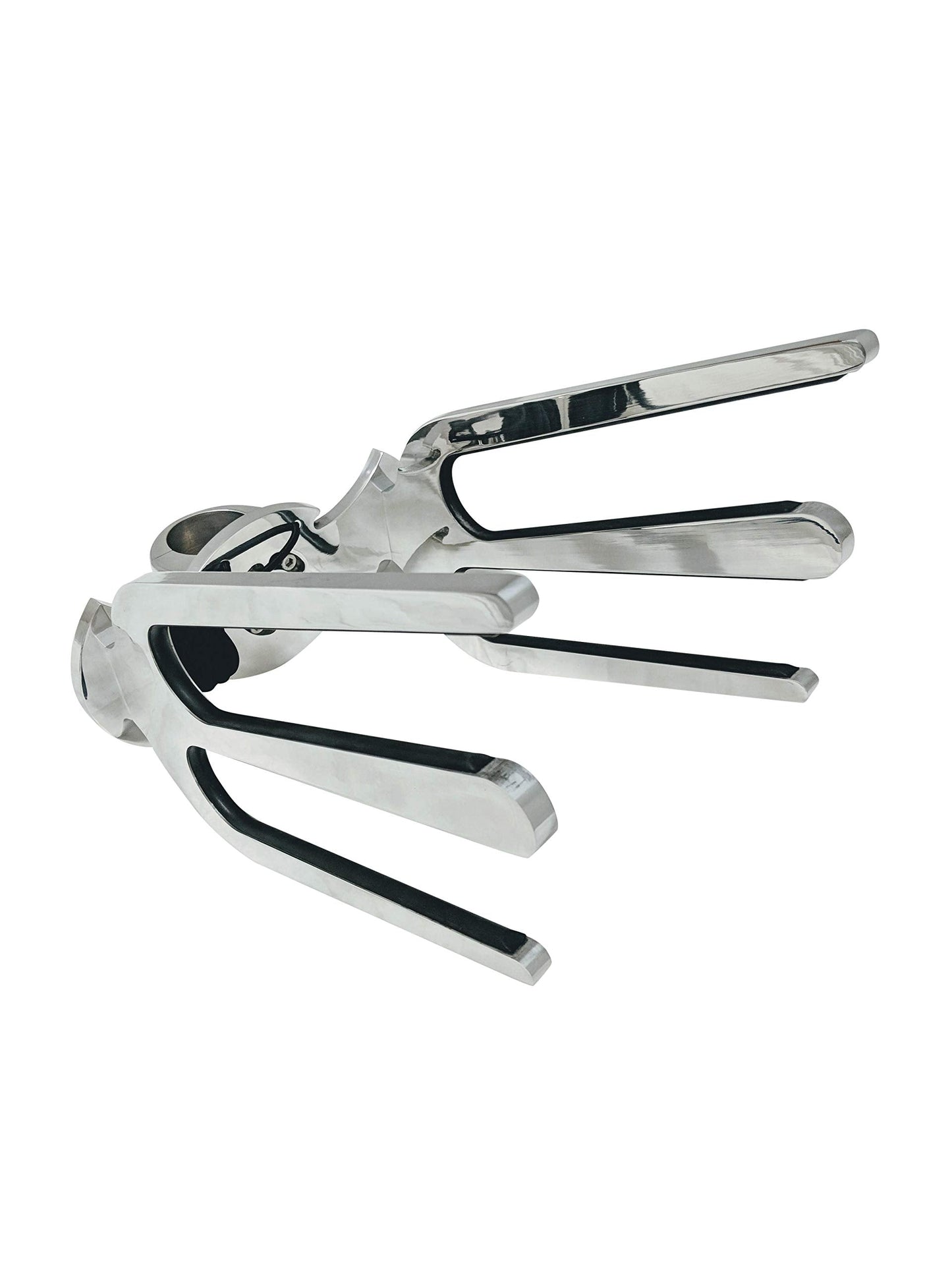 Krypt Towers Wakesurf Rack for Tower, Surfboard Rack for Boat, Holds 2 x Wakesurf Boards, Polished Aluminum Wakeboard Rack, Fits Clamp Tubing Sizes-1 3/4", 1 7/8", 2", 2 1/4", 2 3/8", 2 1/2"