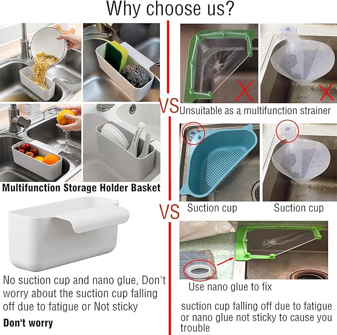 Sink Drain Strainer Basket Kitchen Sink Strainer Sink Food Catcher Kitchen Food