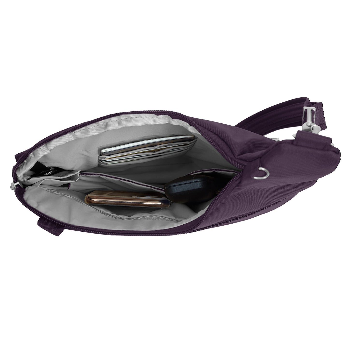 Travelon Anti-Theft Cross-Body Bag, Two Pocket