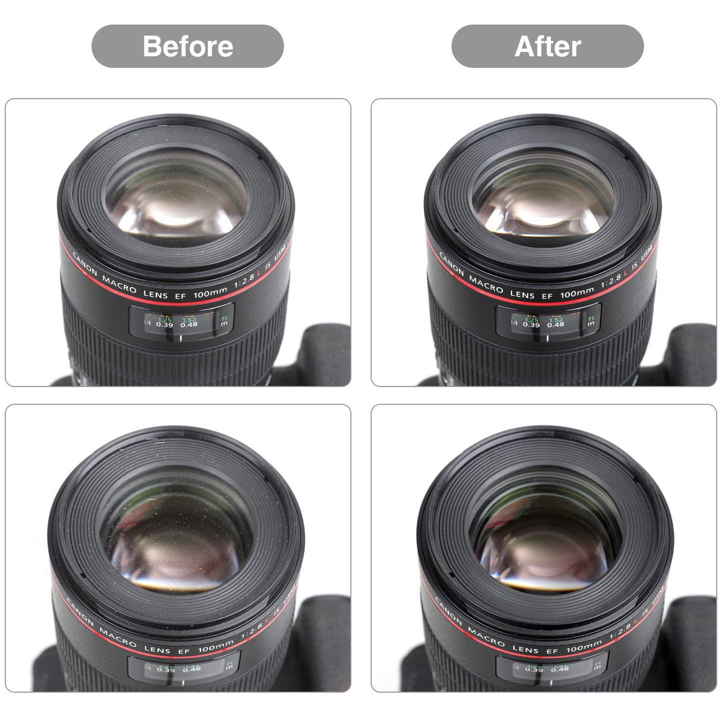 14-in-1 Camera Lens Cleaning Kit - Mirrorless & DSLR Sensor Cleaning Kit for Canon, Sony, Nikon Including Lens Blower, Detergent, Swabs, Cloth, Pen, Brush