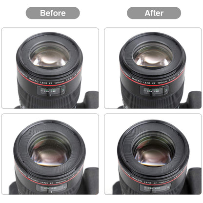 14-in-1 Camera Lens Cleaning Kit - Mirrorless & DSLR Sensor Cleaning Kit for Canon, Sony, Nikon Including Lens Blower, Detergent, Swabs, Cloth, Pen, Brush