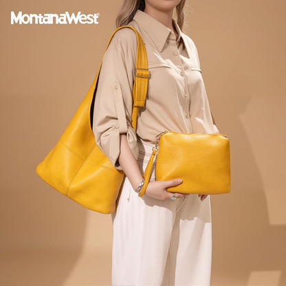Montana West Real Leather Crossbody Bag For Women Phone Mini Bag Fashion Purse