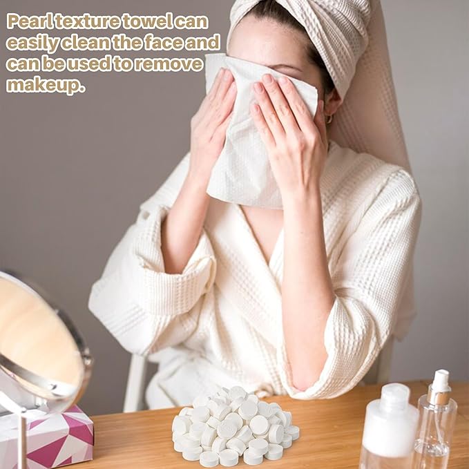 100 Compressed Towel Tablets