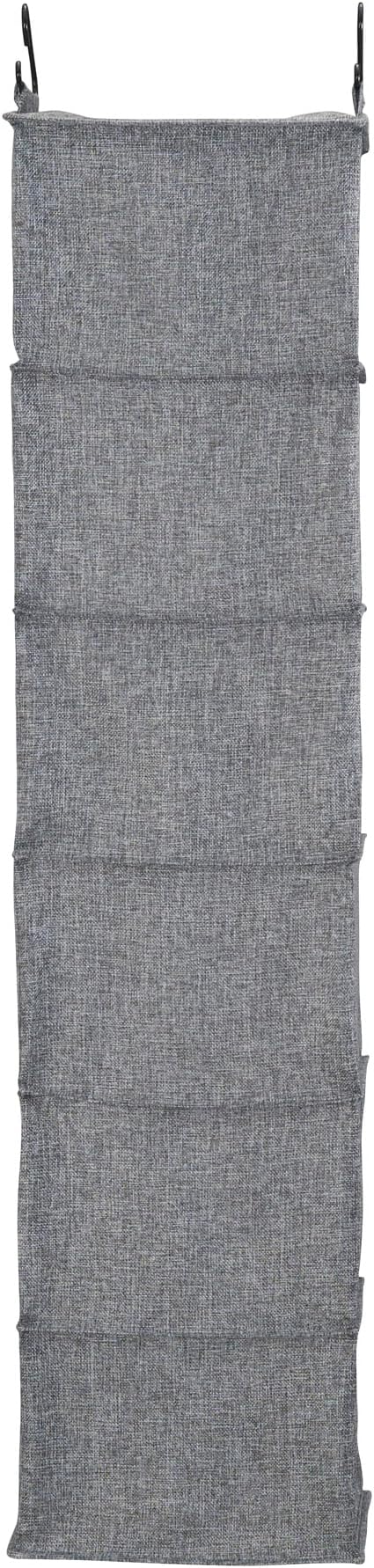 Household Essentials 6 Shelf Hanging Closet Organizer, Hanging Closet Shelf