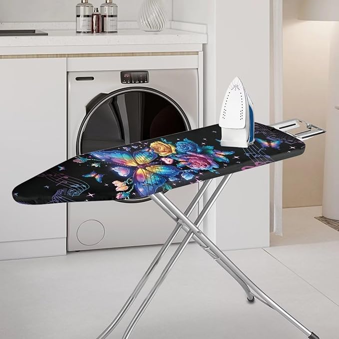 Rose Butterfly Ironing Board Cover