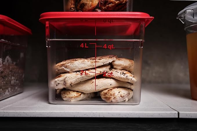 Cambro Food Storage Container - 6 QT Square