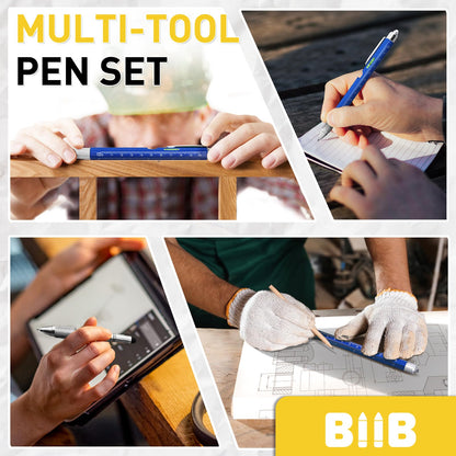 BIIB Fathers Day Gift from Daughter, 9 in 1 Multitool Pen Gifts for Men, Mens Gifts for Fathers Day, Personalized Fathers Day Gift Ideas, Anniversary Birthday Graduation Gifts for Men Him