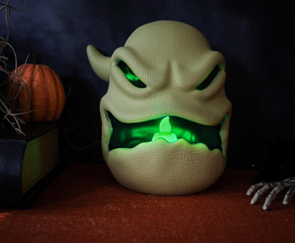 The Nightmare Before Christmas Disney LED Flickering Flameless Candle with Automatic Timer | Officially Licensed Collectible