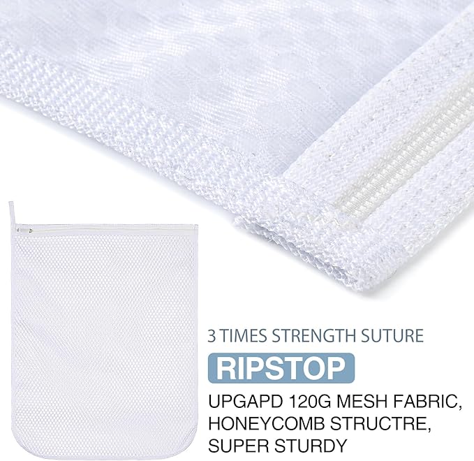 3 pcs Durable Honeycomb Mesh Laundry Bags
