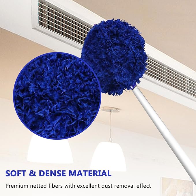 Ceiling Fan Cleaner Duster Reusable Microfiber Ceiling Fan Blade Cleaner