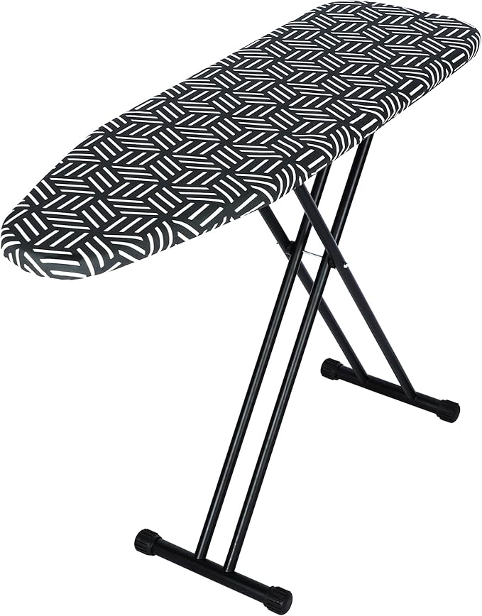 caius Ironing Board, Compact and Space Saver Full Size Ironing Board, Extra