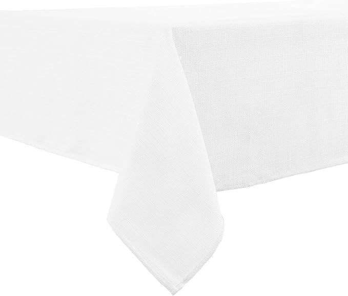BALCONY & FALCON Rectangle Tablecloth Washable Wrinkle Resistant and Water