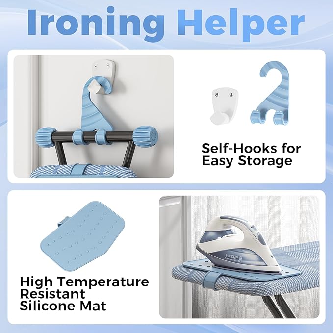KINGBOARD Ironing Board, Compact Iron Board