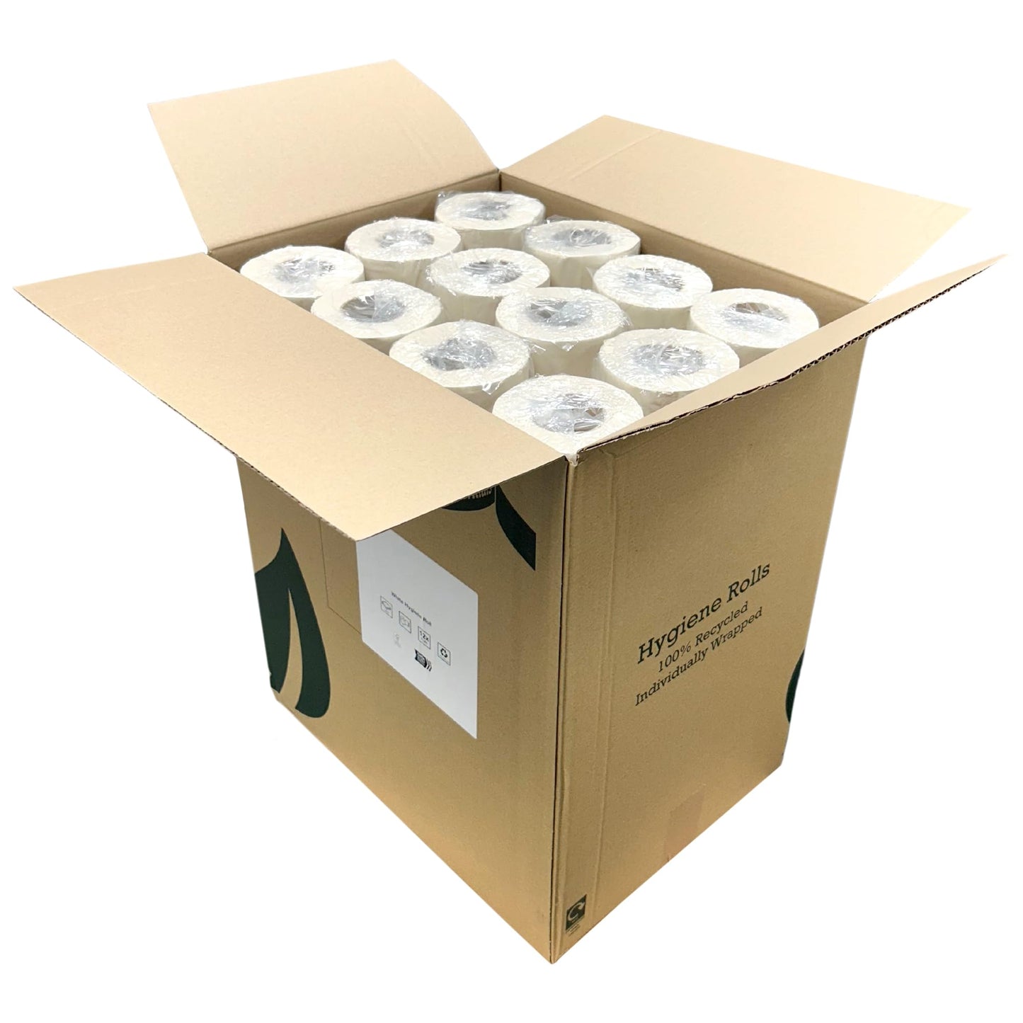 Premium White 20" Couch Roll Hygiene Roll - 40 Metres - 12 Rolls