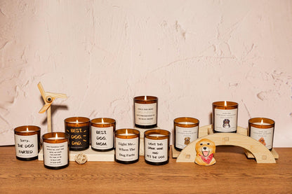 Dog Mom Gifts, Dog Lovers Gifts for Women, Sorry The Pet Farted Candle - Lavender & Eucalyptus, Crafted by Natural Soy Wax & Natural Essential Oils