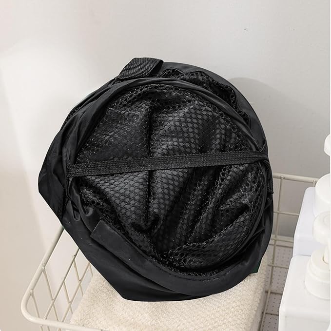 2 Pack Mesh Pop Up Laundry Hamper Collapsible Laundry Basket
