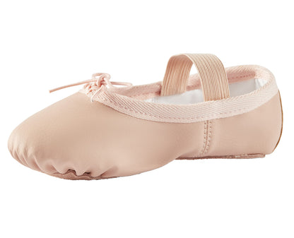 Lily's Locker - Ballet Shoes for Girls Full Sole Leather Dance Shoes for Children and Adults (Beige, 10 UK Child)