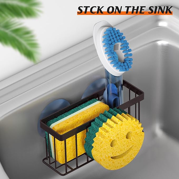 Sponge Holder Smiley Face, Sink Caddy