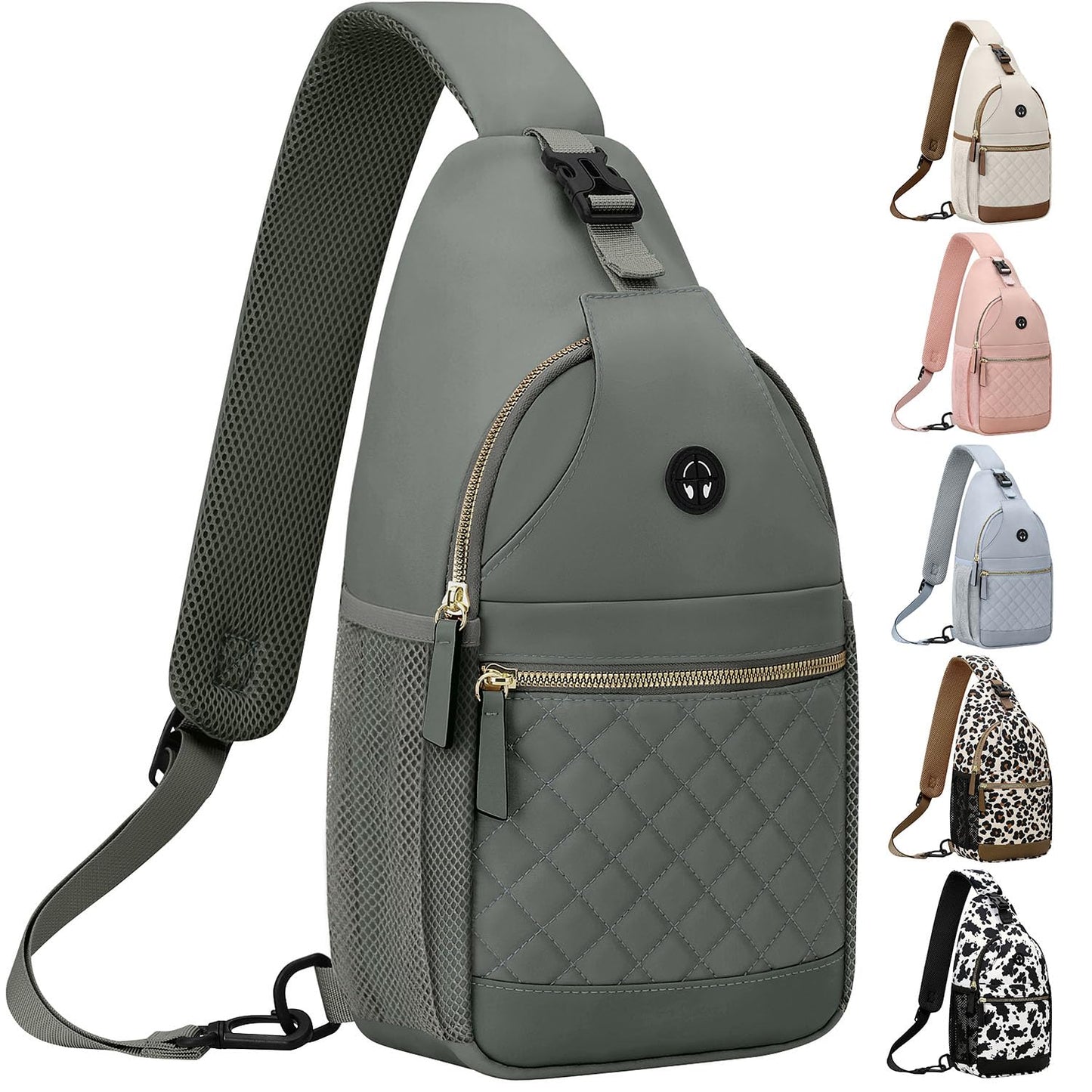 Small Crossbody Purses Bags for Women Men Travel, Chest Sling Bag Women Casual Cross Body Bag for Woman Sling Backpack