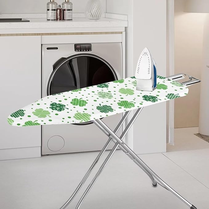 Lucky Leaf Iron Board Cover and Pad Standard Size Ventilate Extra Wide Ironing