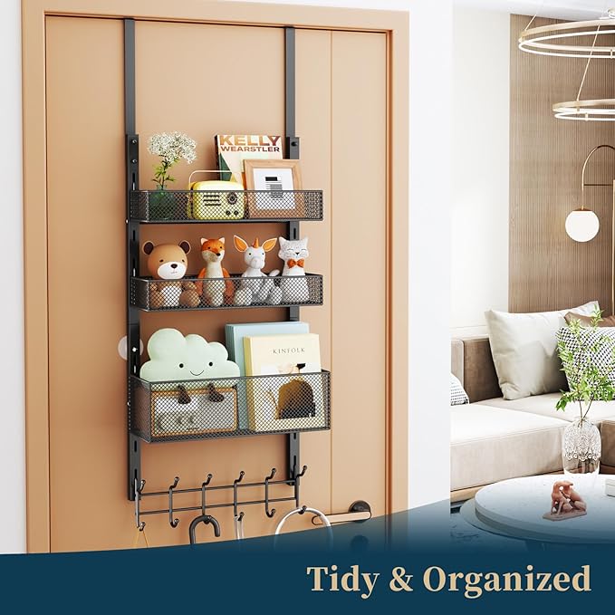 Consumest Over The Door Hooks Organizer
