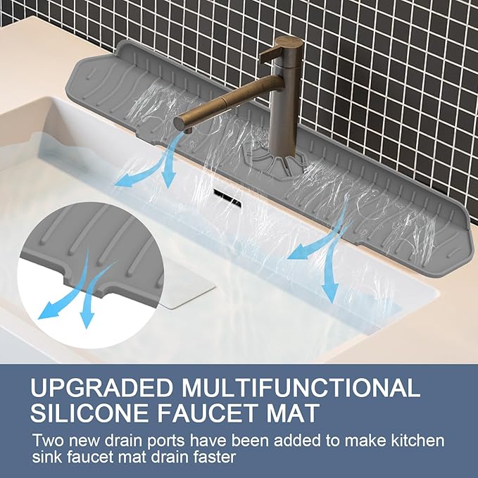 Faucet Guard - 90 Foldable Drain Mat
