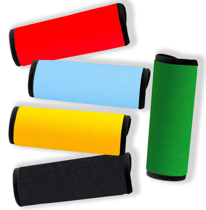 GOWRAPS Neoprene Luggage Handle Wraps for Traveling Bright Color Luggage Identifiers|Handle Wraps|Handle Covers