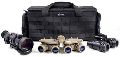 Mission Darkness Padded Utility Faraday Bag // Tactical Gear Bag with MOLLE Webbing and RF Signal Blocking Liner // Shields Delicate Electronics (Night Vision Goggles, Scopes, Cameras, Optics, Phones)