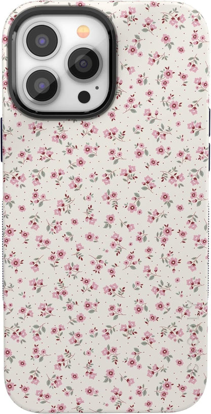 Casely iPhone 13 Pro Case | Compatible with MagSafe | Taupe on Nude | Solid Beige Aesthetic Cream Case