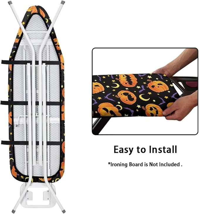 Pumpkin Moon Ironing Board Cover and Pad