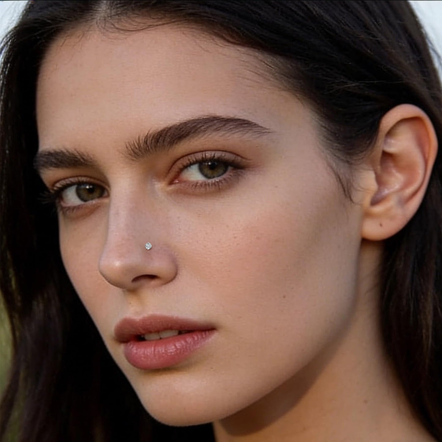 JFORYOU FORYOU Fake Nose Ring Fake Nose Piercing Fake Nose Rings for Women Faux Nose Piercing Clip on No Pierced Non Piercing Faux Body Piercing Jewelry for Women Men