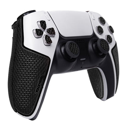TALONGAMES PS5 Controller Grip Compatible with PlayStation 5 DualSense, PS5 Controller Accessories, Anti-Skid, Sweat-Absorbent, Pre-Cut, Easy to Install (Ultra Version, Black)