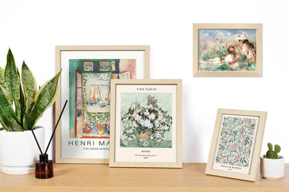 ANERZA 16 PCS Framed Sage Green Wall Art Decor, Matisse Wall Prints for Bedroom, Gallery Wall Frame Set, Abstract Posters for Living Room Aesthetic, Collage Kit Pictures, Boho Dorm Home Decor