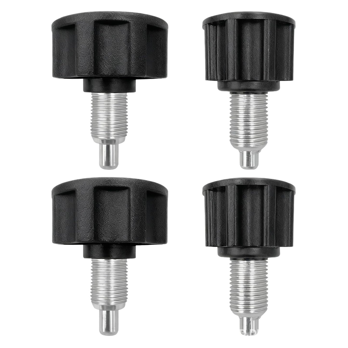 Frdhee 4Pcs Pop Pull Pin Knob M16, Adjustment Fitness Pop Pull Pin Knob for Fitness Equipment, Exercise Bike Pin Knob Replacement Parts for Fitness Equipment Exercise Machines
