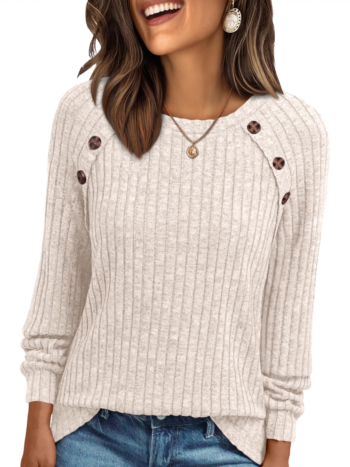AUTOMET Womens Long Sleeve Tshirts Business Casual Tunic Work Tops Fashion Cute Sweaters Fall Outfits 2025 Dressy Blouse
