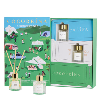 COCORRÍNA Reed Diffuser Set of 6, 10.2oz Scented Oil Diffuser with Sticks, Aromatherapy Essential Oil Diffusers, Home Fragrance for Bathroom & Office Decor, Long Lasting Fragrance Gift Set for Women