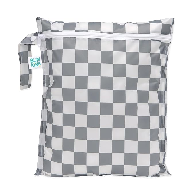 Bumkins Waterproof Wet Bag for Baby, Swim Suit, Cloth Diapers, Pump Parts