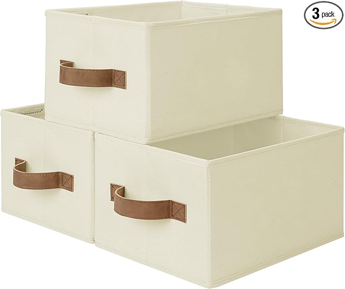 StorageWorks Closet Organizer Storage Baskets, Storage Bins