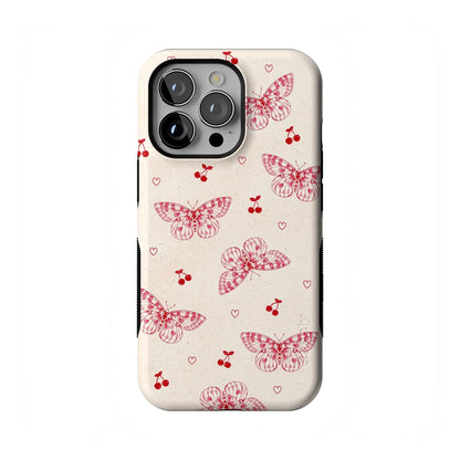 Casely iPhone 13 Pro Case | Compatible with MagSafe | Taupe on Nude | Solid Beige Aesthetic Cream Case