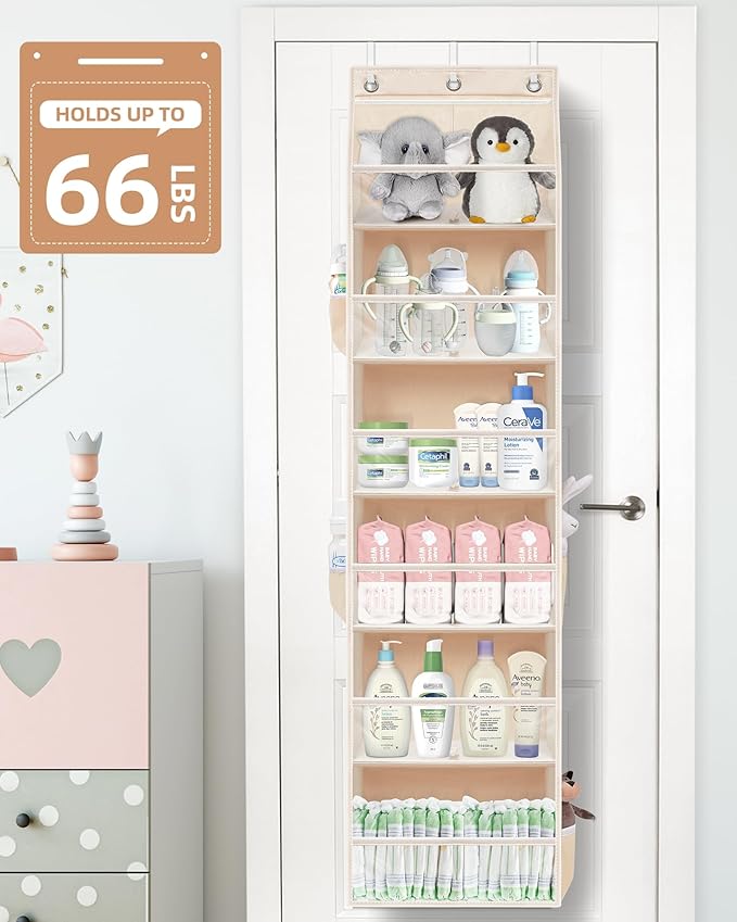 STORAGE MANIAC Over the Door Organizer Large Capacity Hanging Organizer