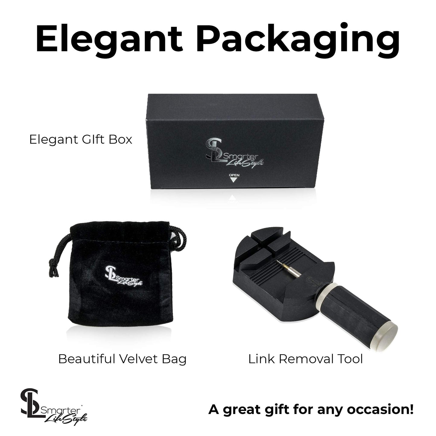 Smarter LifeStyle Elegant Copper Magnetic Bracelet for Men, Adjustable Bracelet Length with Sizing Tool for Perfect Fit, Magnetic Bracelets for Men, Mens Copper Bracelet