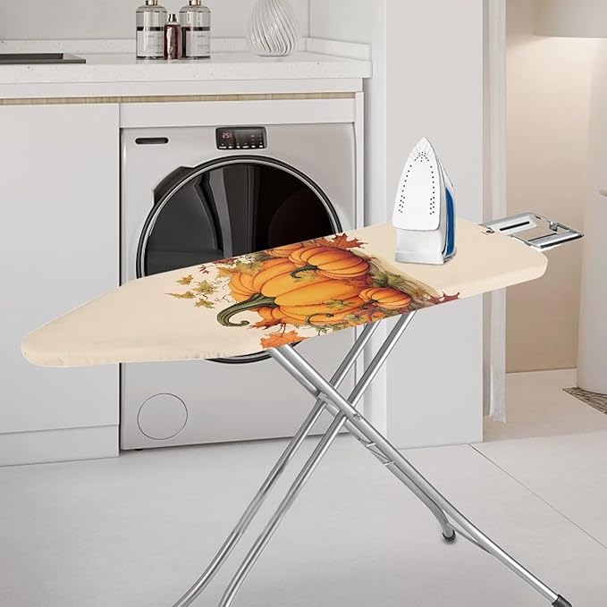 ZDCUSTOM Orange Pumpkins Ironing Board Cover 13x52 Inch Standard Ironing Board